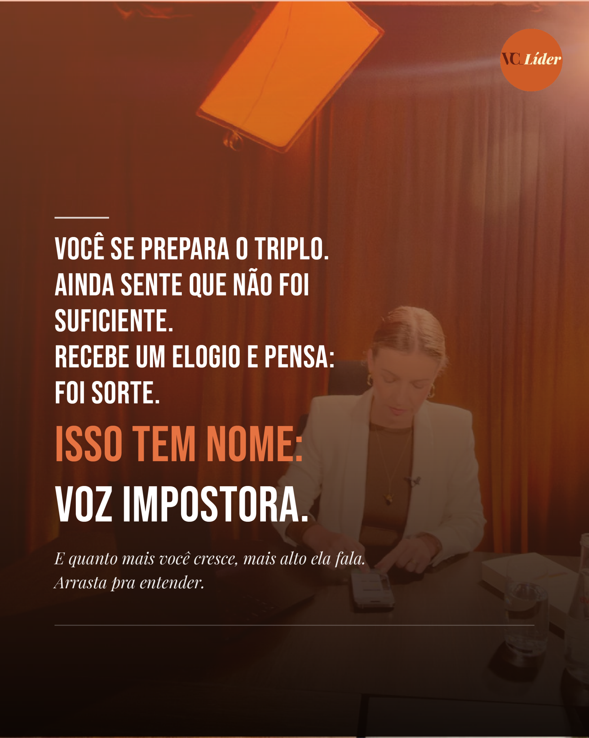 Síndrome do impostor na liderança